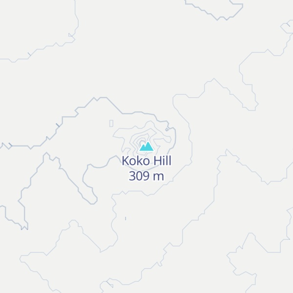 Map of Koko Hill