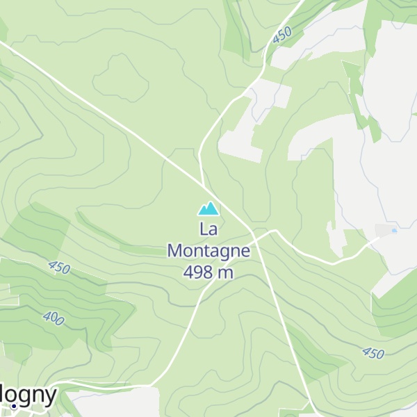 Map of La Montagne