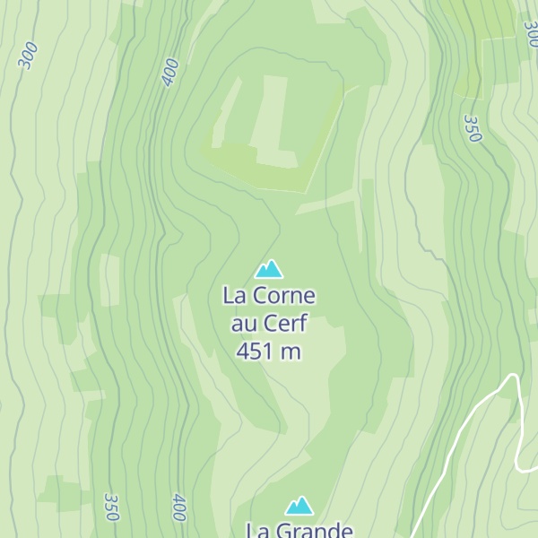 Map of La Corne au Cerf