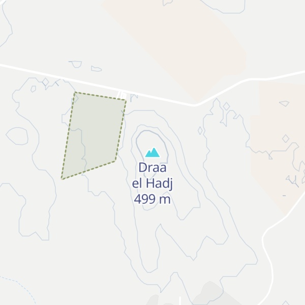 Map of Draa el Hadj