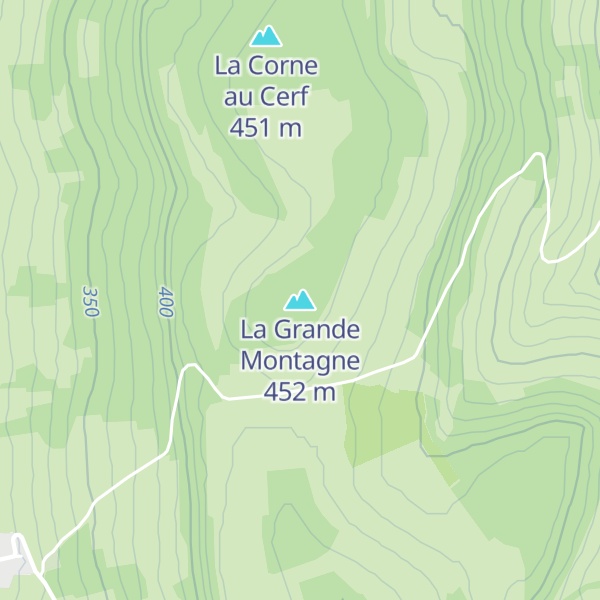 Map of La Grande Montagne