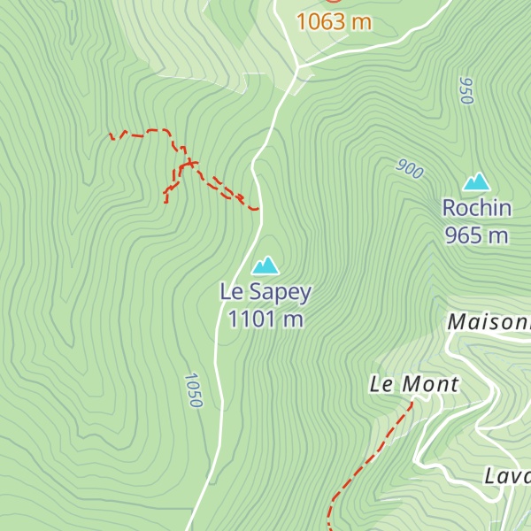 Map of Le Sapey