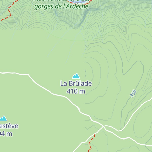 Map of La Brûlade