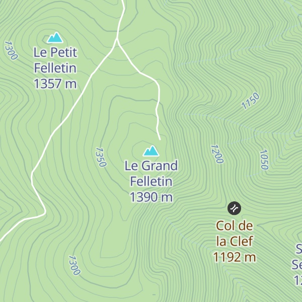Map of Le Grand Felletin
