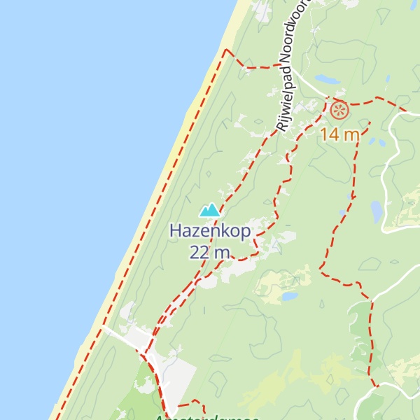 Map of Hazenkop