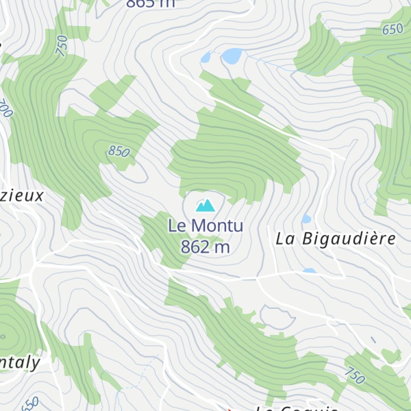 Map of Le Montu