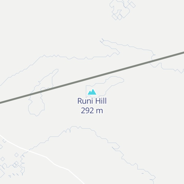 Map of Runi Hill
