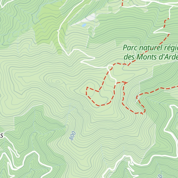 Map of Serre de Lès