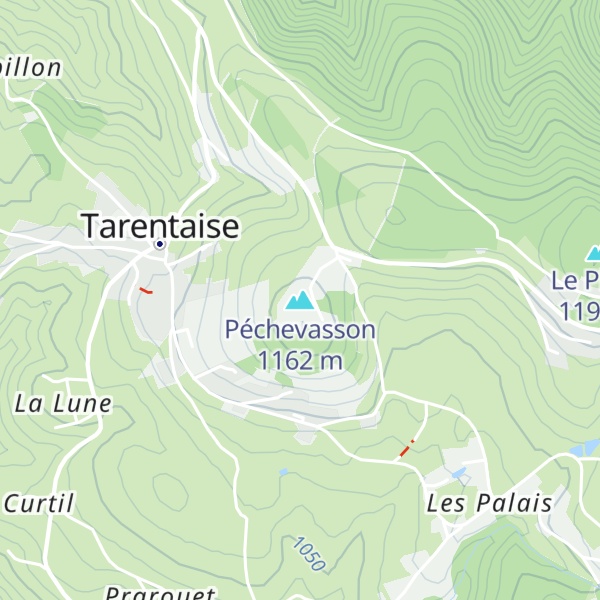 Map of Péchevasson