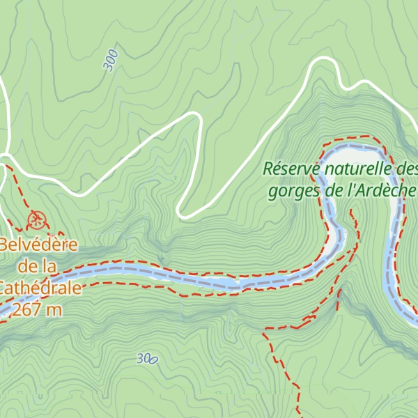 Map of La Cathédrale