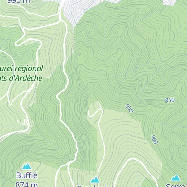 Map of Les Moulasses