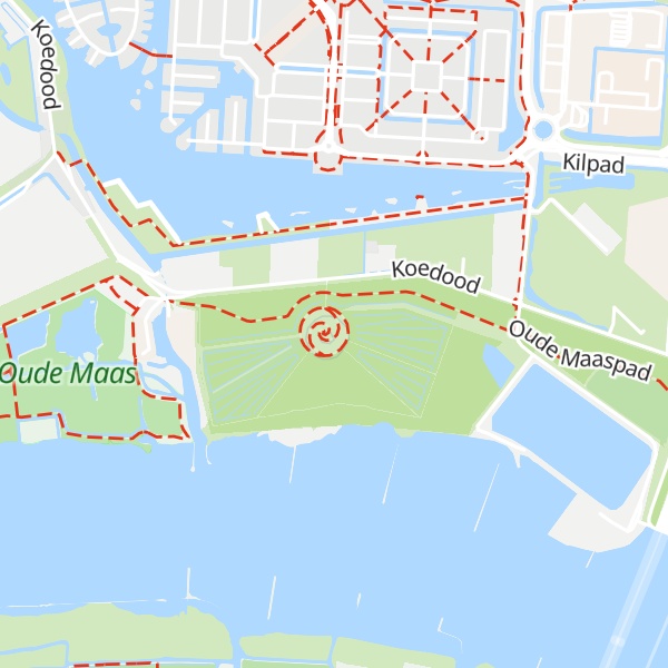 Map of Oude Maasheuvel