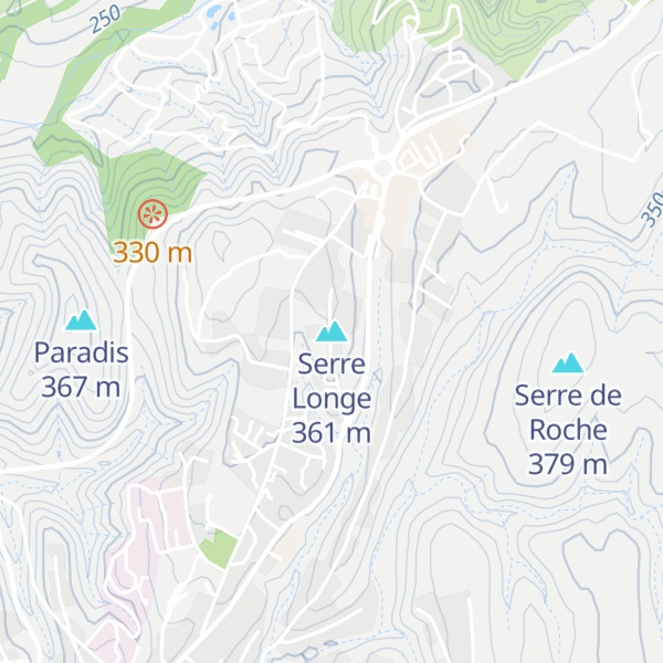 Map of Serre Longe