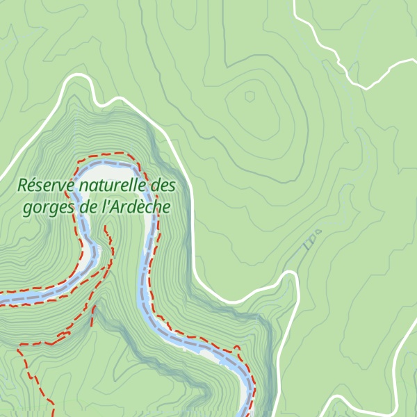 Map of Rapide du Resquilladou