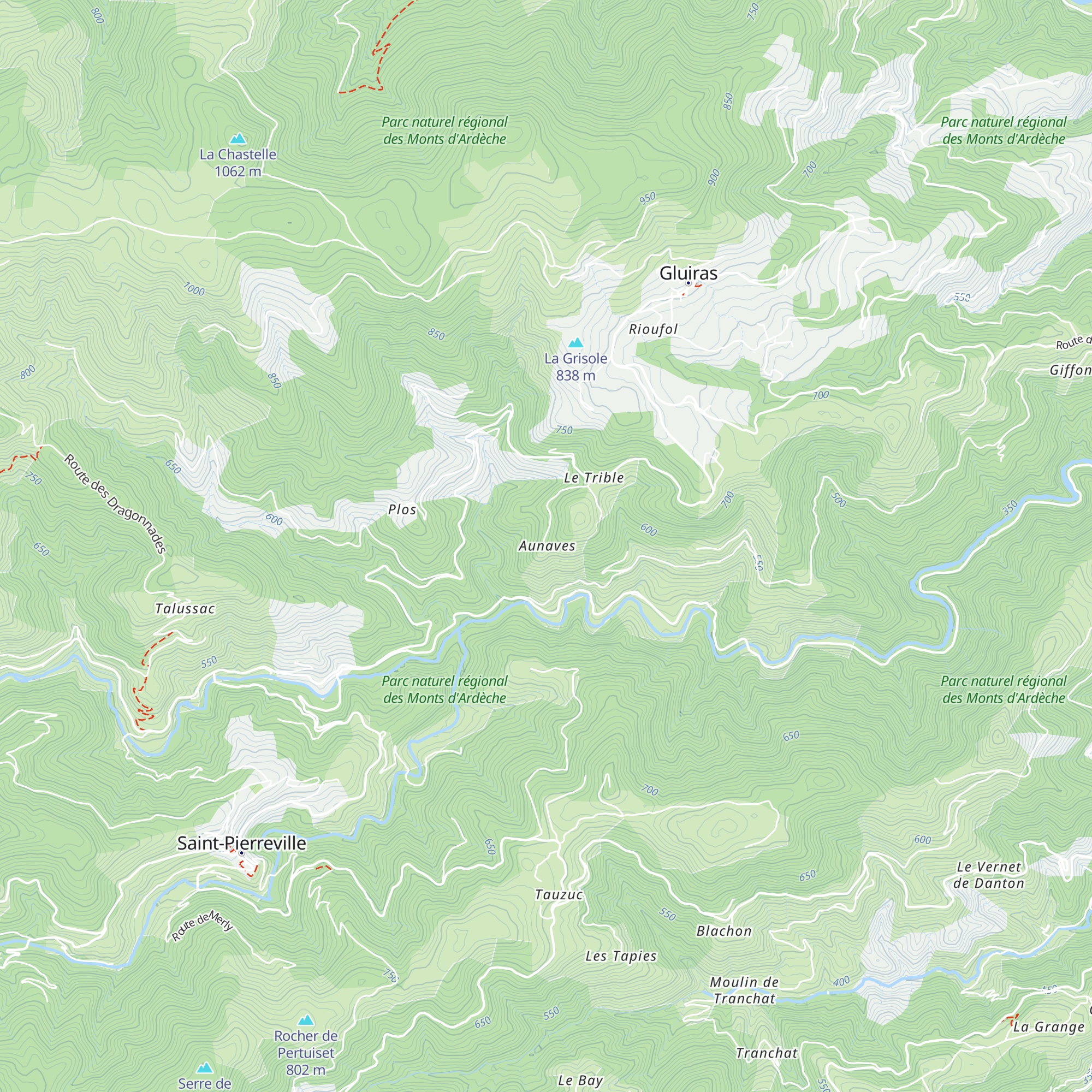 Gîte d'Aunaves map
