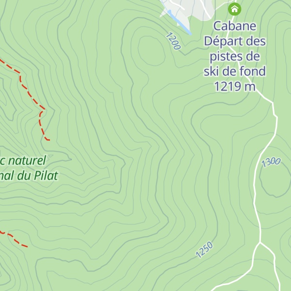 Map of Maison des gardes
