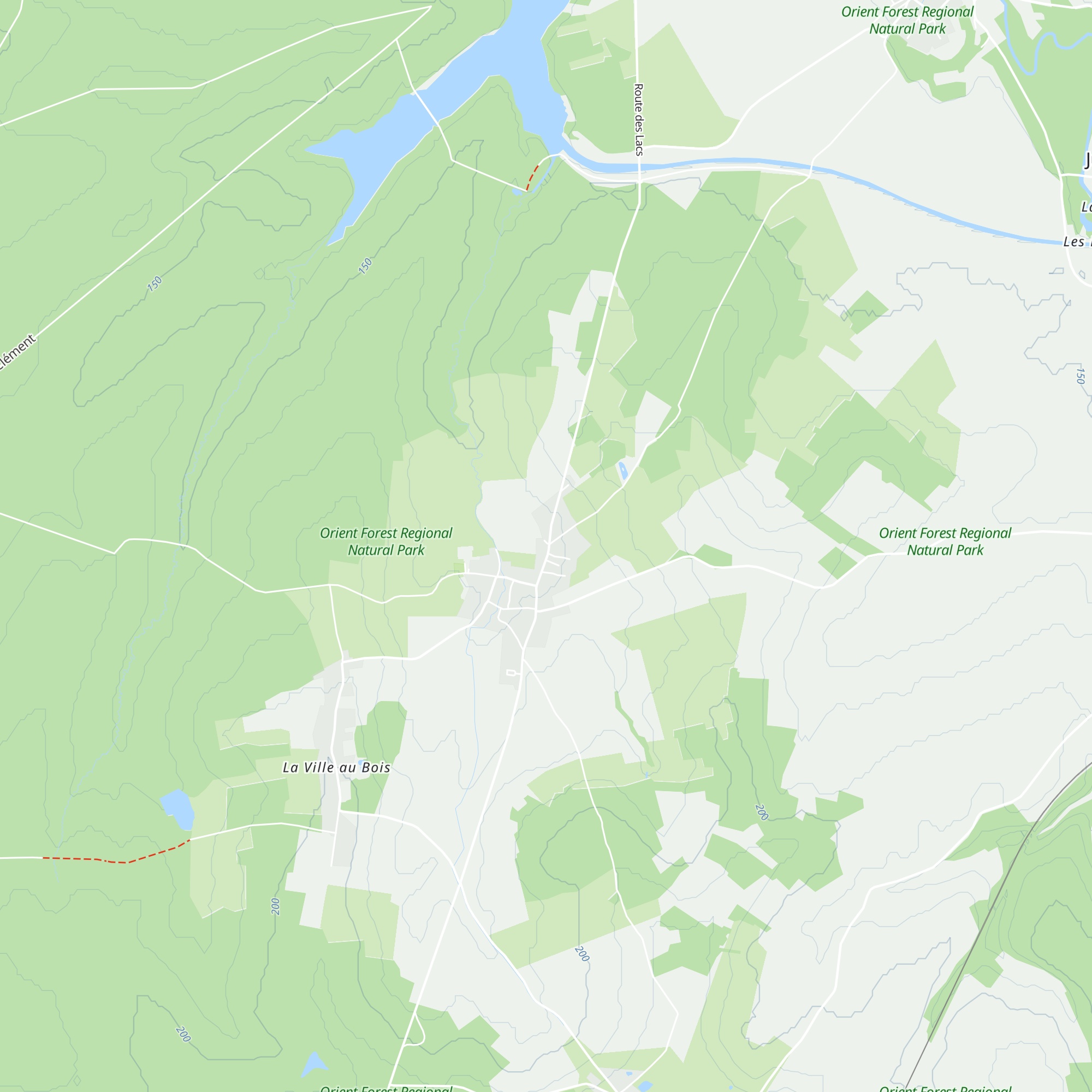 Gîte d'étape map