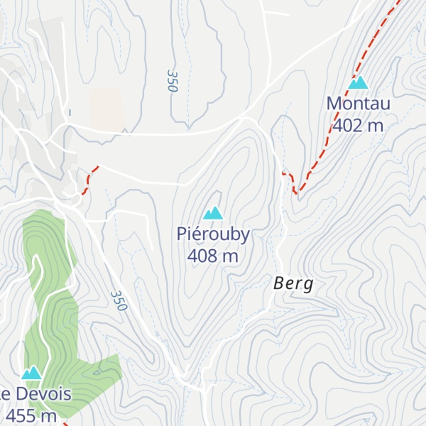 Map of Piérouby