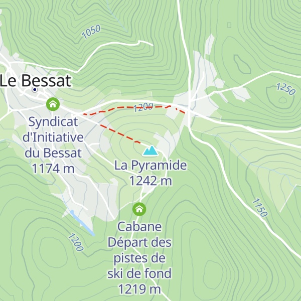 Map of La Pyramide
