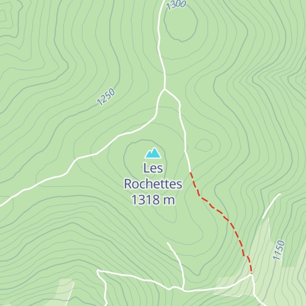 Map of Les Rochettes