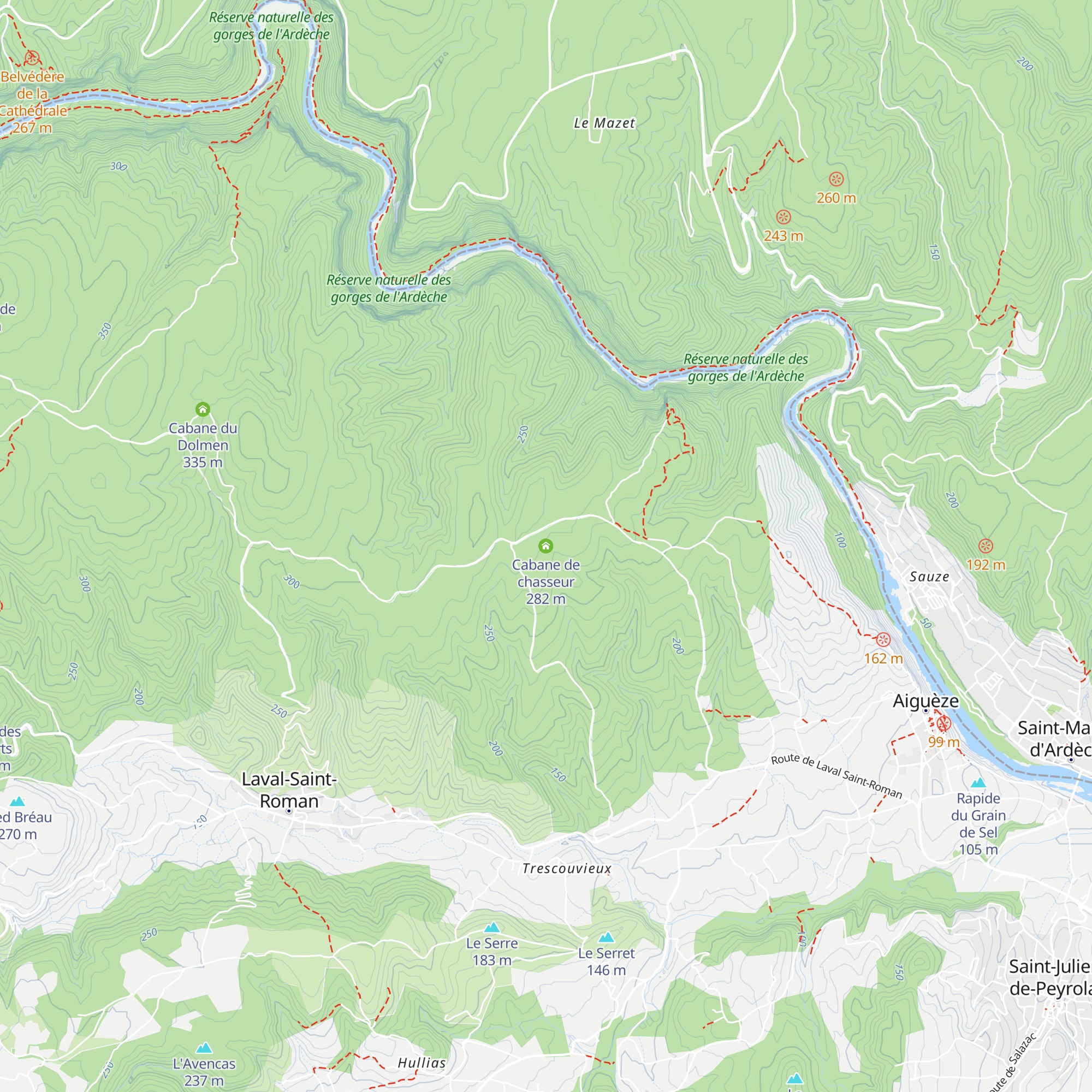 Cabane de chasseur map