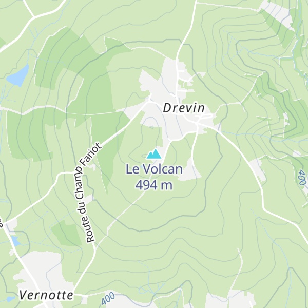 Map of Le Volcan