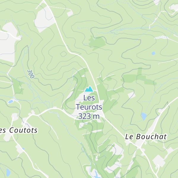 Map of Les Teurots