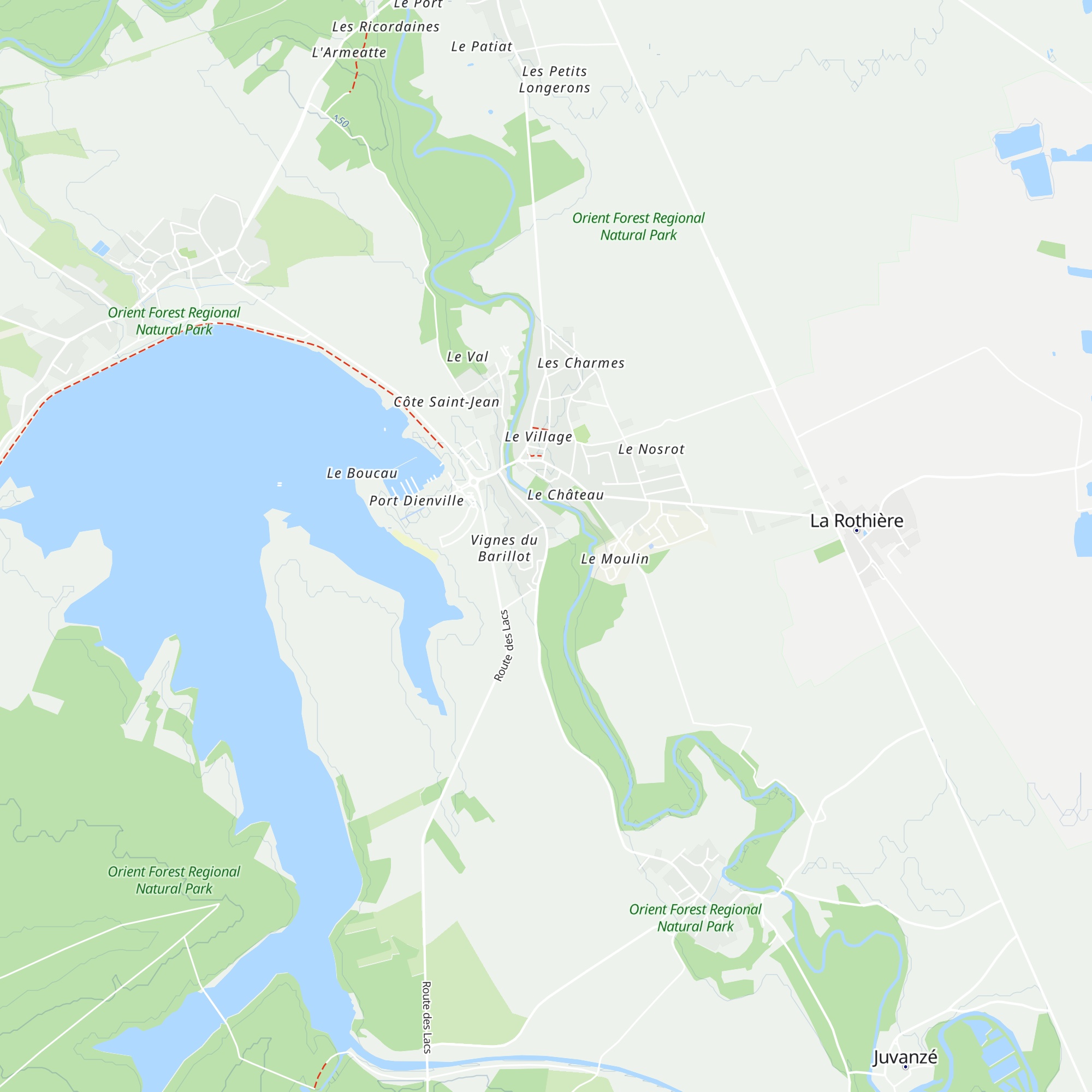 Gîte "La Simonette" map