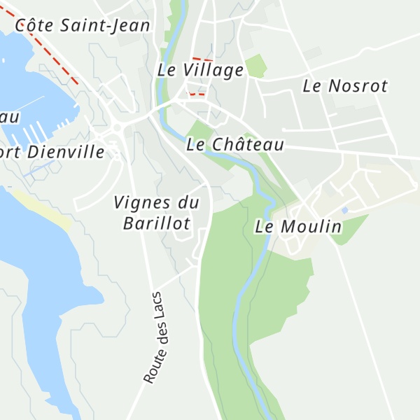 Map of Gîte "La Simonette"