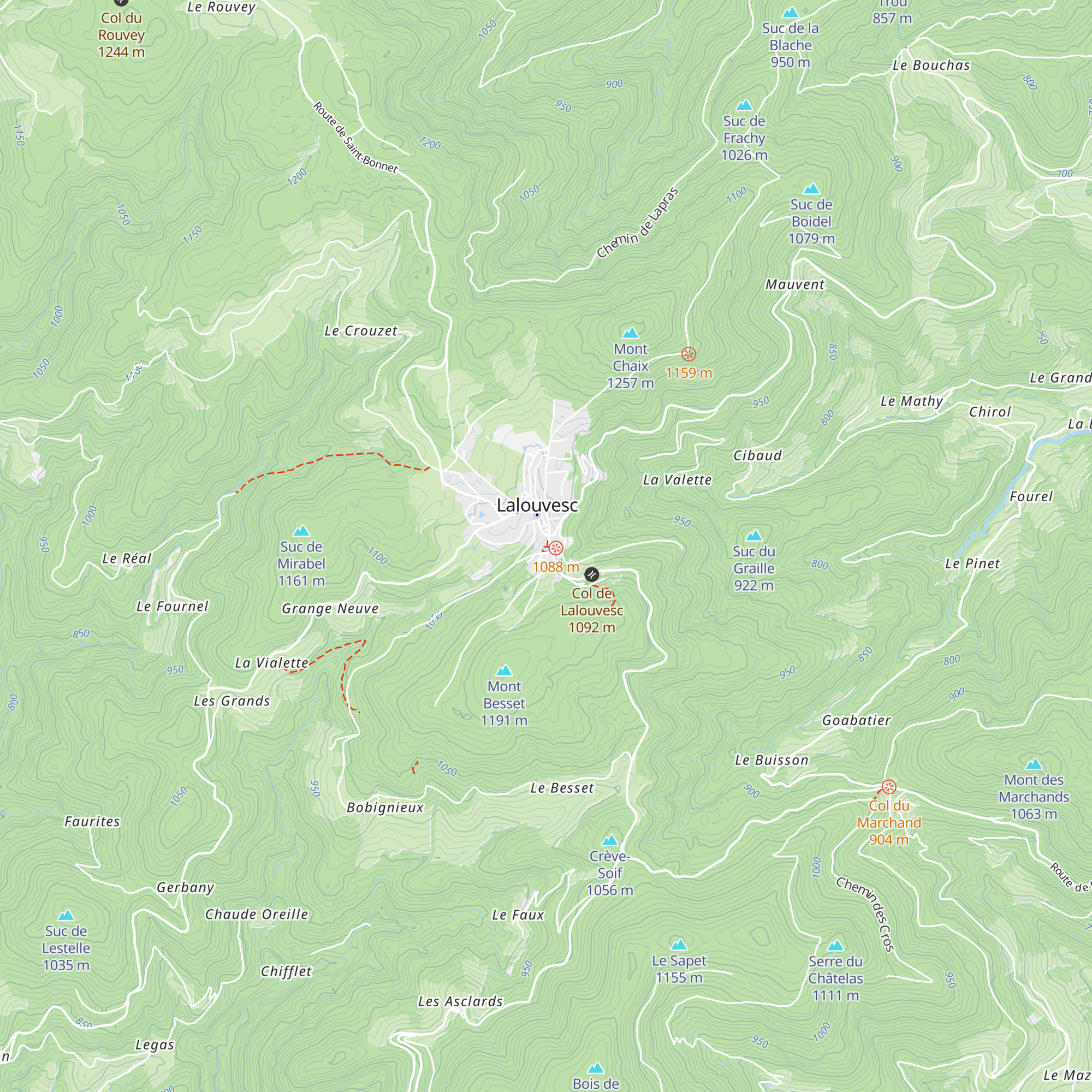 Office de tourisme du Val d'Ay map