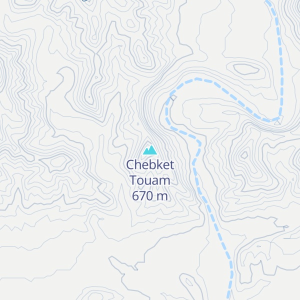 Map of Chebket Touam