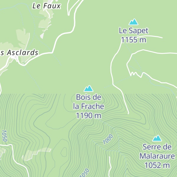 Map of Bois de la Frache