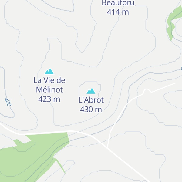 Map of L'Abrot