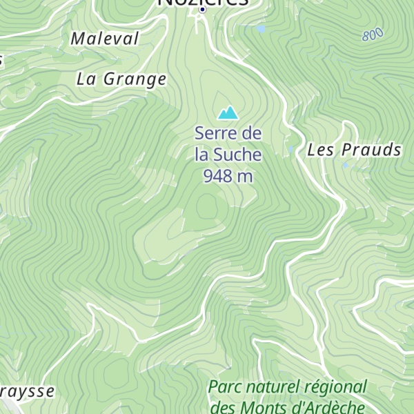 Map of Serre de Montgauchy