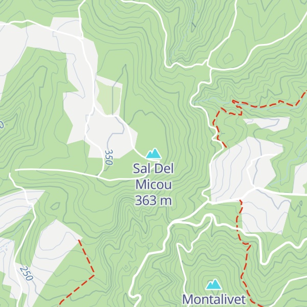 Map of Sal Del Micou