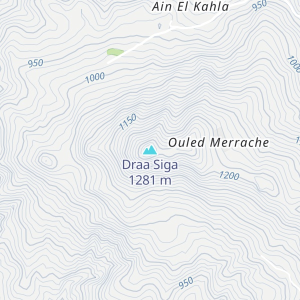 Map of Draa Siga