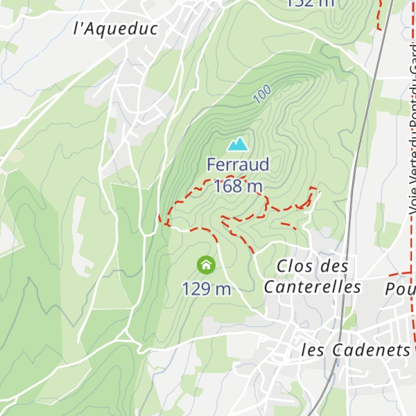 Map of Capitelle d'Iris