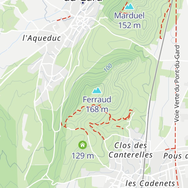 Map of Abri sous roche