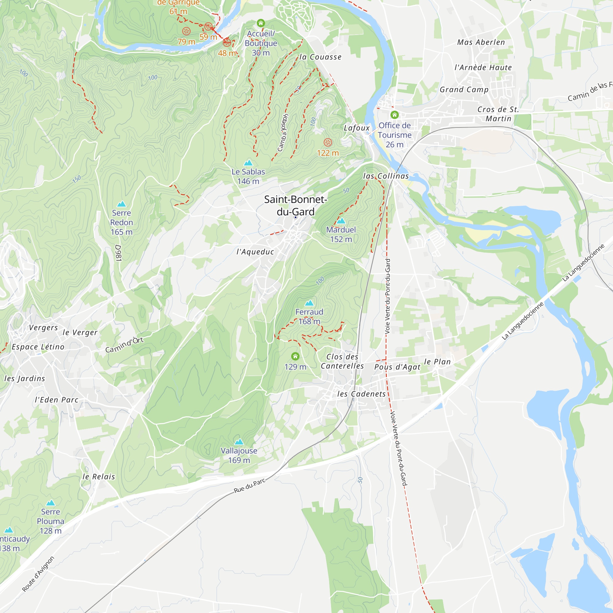 Abri sous roche map