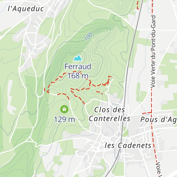 Map of Capitelle "La communale"
