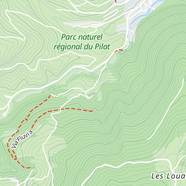 Map of Gîte d'étape de Mounes