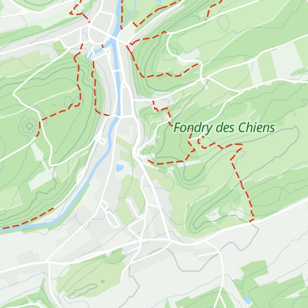 Map of Roche Nanette