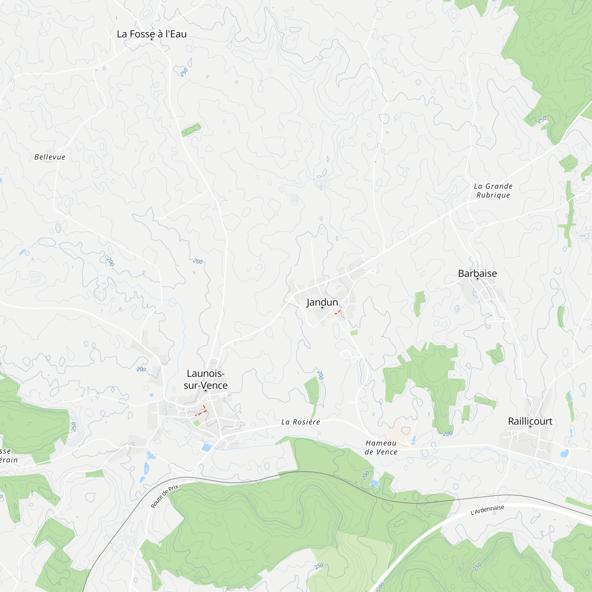 Gîte du Lion d'Or map