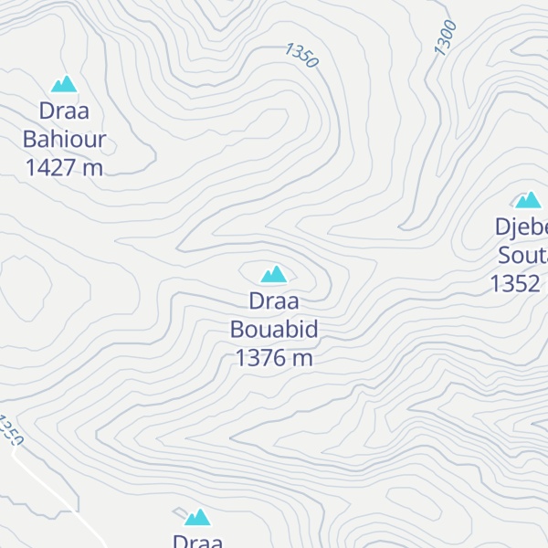 Map of Draa Bouabid