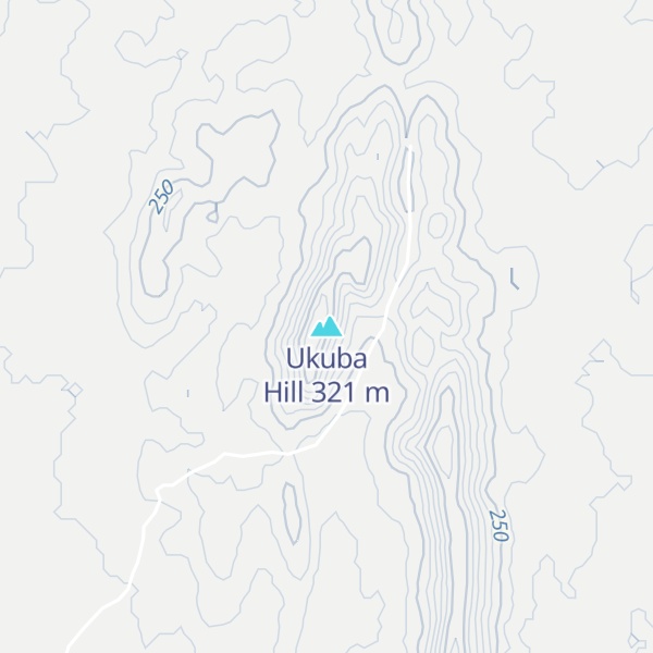 Map of Ukuba Hill