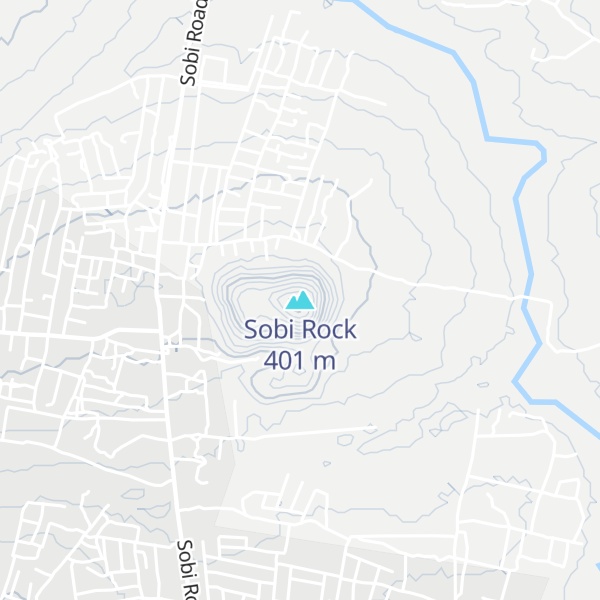 Map of Sobi Rock