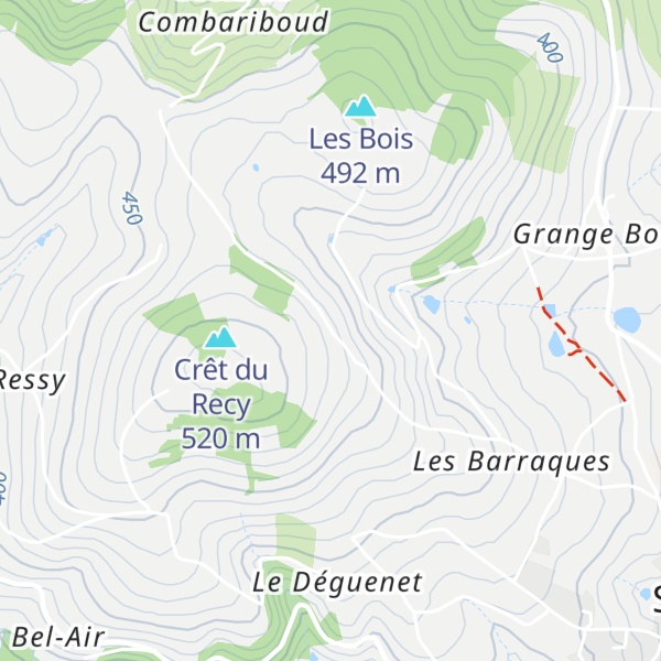 Map of Cabane de vignes