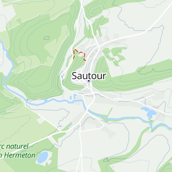 Map of Gîte Rural «Les Restanques»