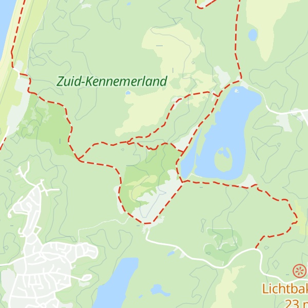 Map of Hazenberg