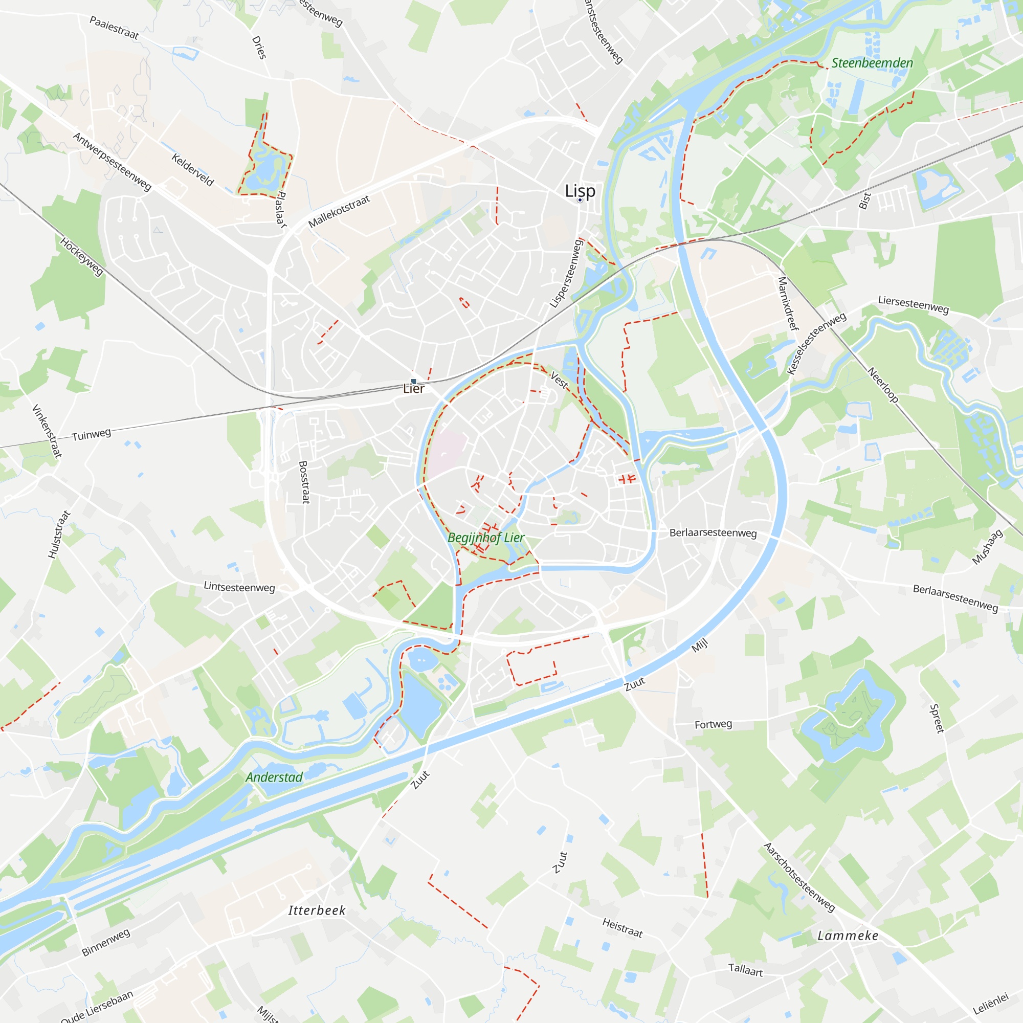 Refuge map